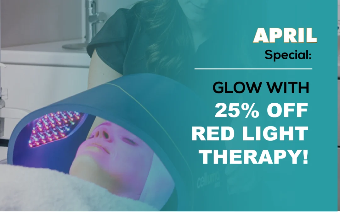 April Special: Glow with 20% Off Red Light Therapy!