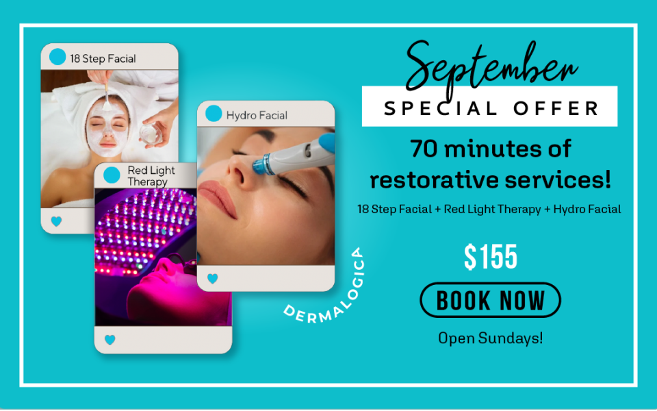 July Special Deluxe Hydro Facial for $155