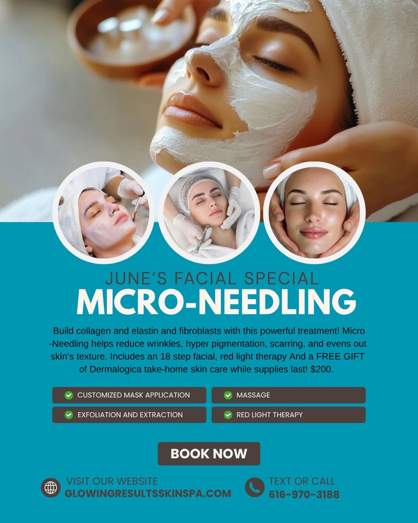 June 2026 special Glowing Results Skin Spa - Dermplaning-2